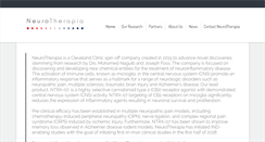 Desktop Screenshot of neurotherapia.com